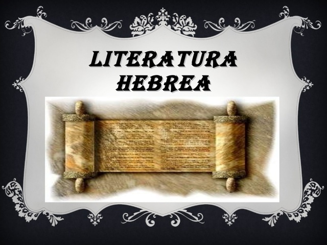 LITERATURA HEBREA