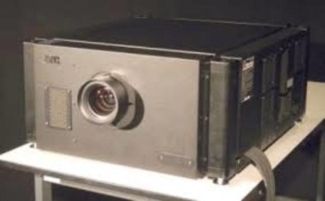 El proyector de vídeo