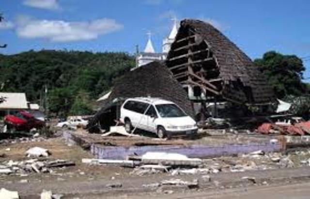 Samoa Earthquake (Samoan Island)