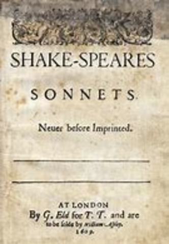 Shakespeare's sonnets are published