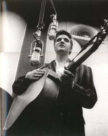 Elvis' 1st time recording