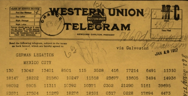 (EU) Zimmerman Telegram