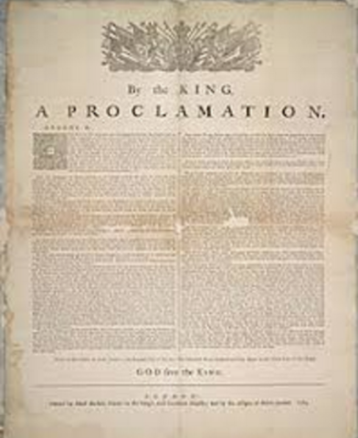 Proclamation of 1763