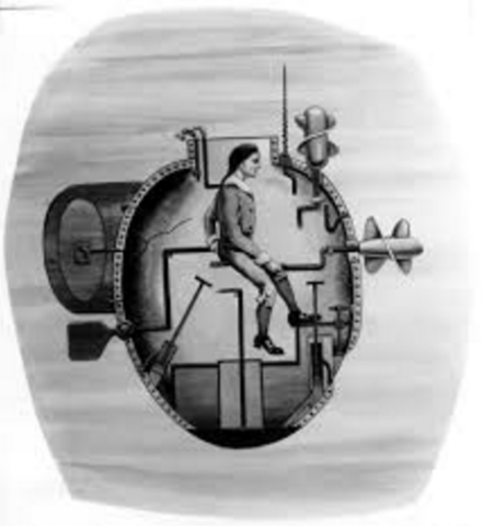 David Bushnell invents submarine