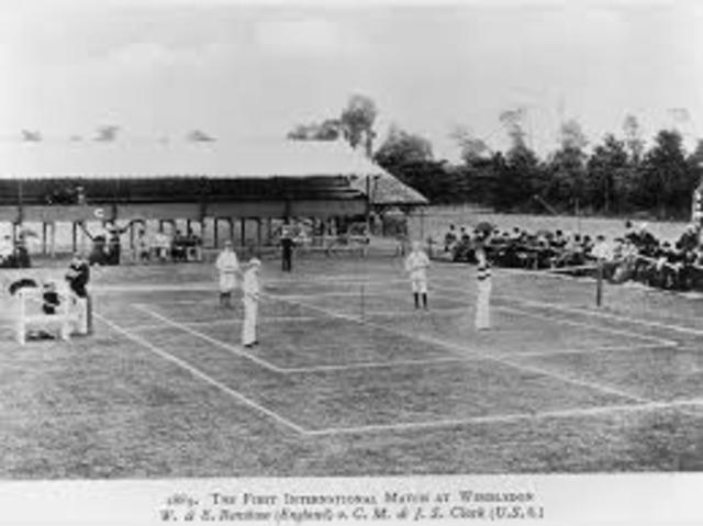 First Wimbledon Tennis Tournament