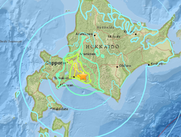 Hokkaido Earthquake (Japan)