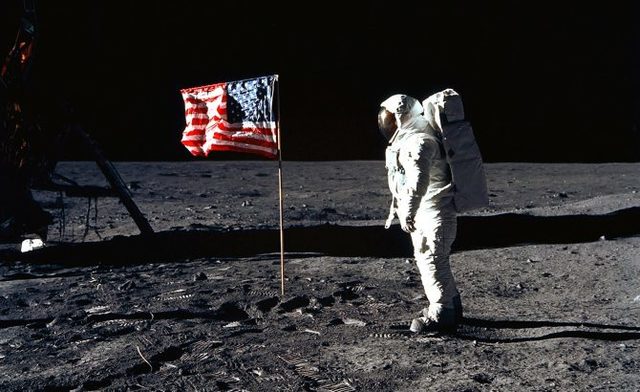 La llegada del hombre a la luna