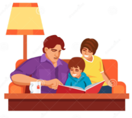 Reading Time with Mom and Dad