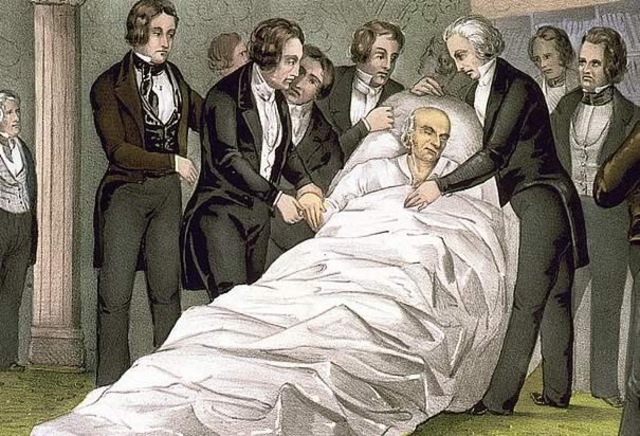 Thomas Jefferson dies
