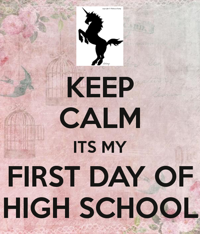 First Day of Highschool