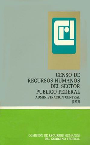 Primer Censo de los Recursos Humanos del Sector Público