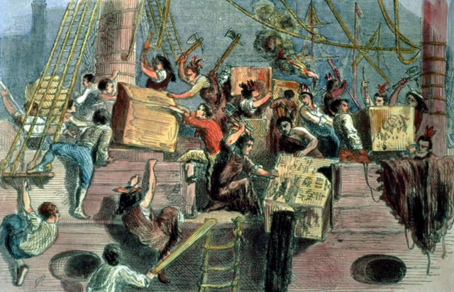 The Boston Tea Party