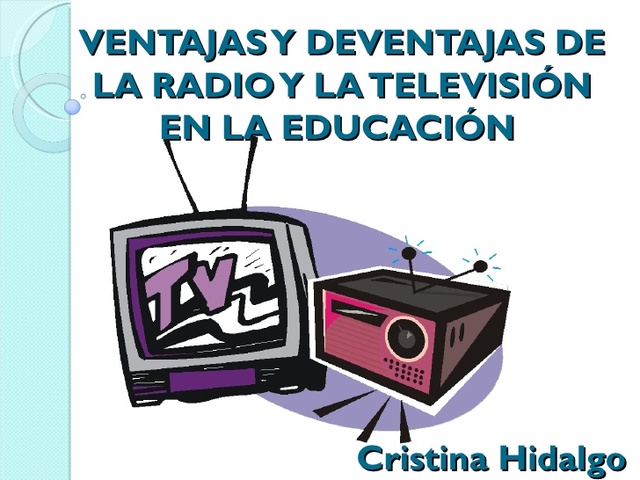 Uso de medios masivos de comunicación  en la educación