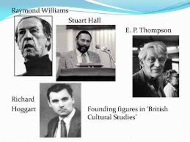 Hoggart y Hall, E. P. Thompson y Raymond Williams