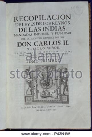 Concluye recopilación de Indias