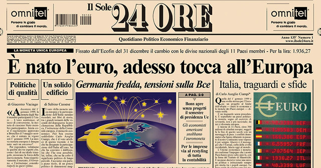 Nascita dell'Euro