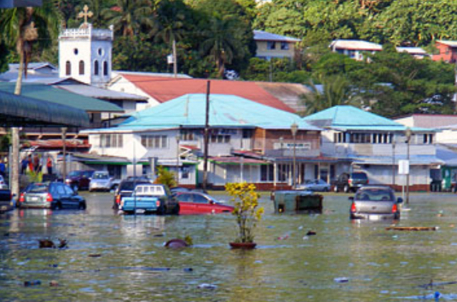 Samoa earthquake (Samoan islands)