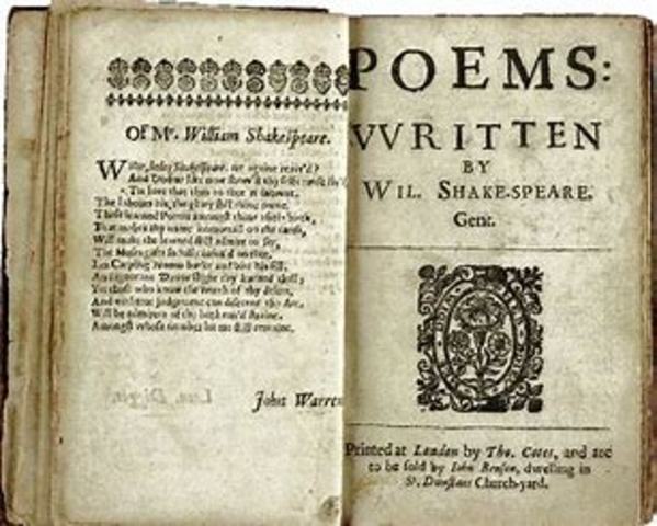 Shakespear's sonnets are published