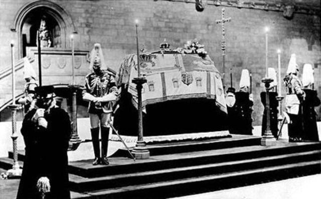 (EU) The funeral of king Edward the VII