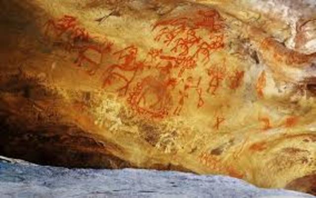 Cave drawings