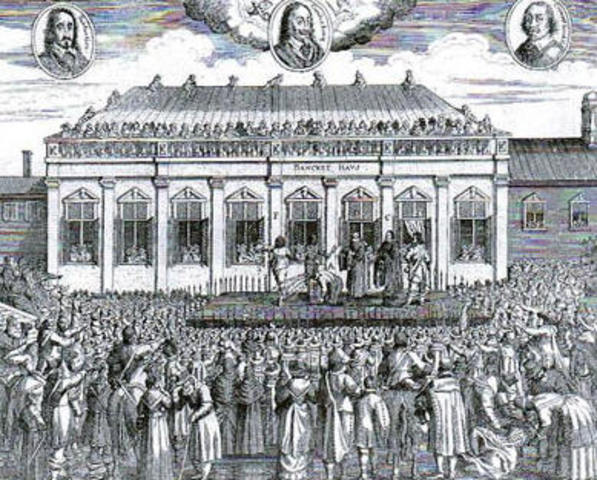 Puritan commonwealth ends; monarchy is restored with Charles II