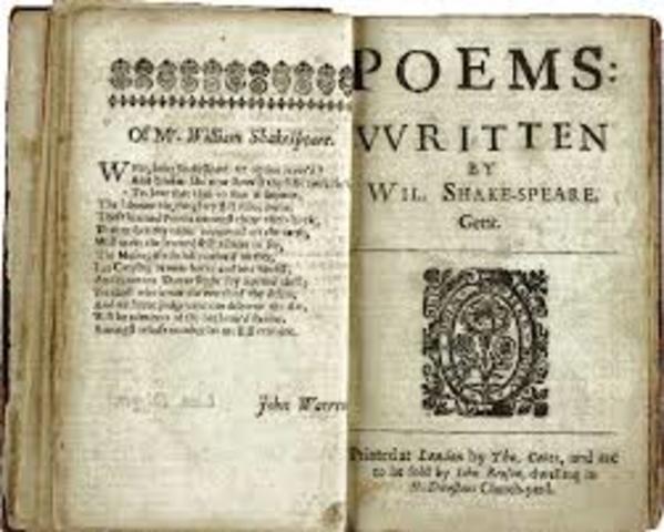 Shakespeare's sonnets are published