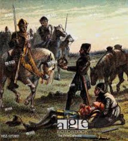 Richard III is killed in battle