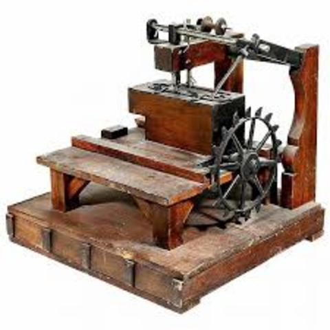 Sewing Machine Invented (theme)