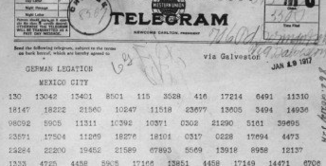 Zimmerman Telegram (EU/US)