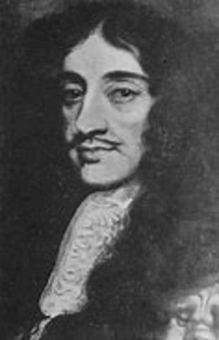 Puritan Commonwealth ends; monarchy is restored with Charles ll