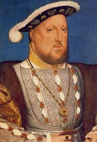 With the Supremacy Act, Henry VIII proclaims himself had of Church of England