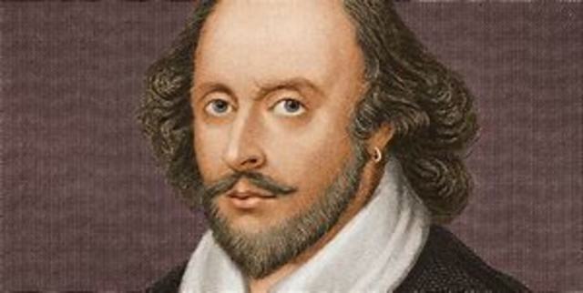 William Shakespear, the Bard of Avon, is born