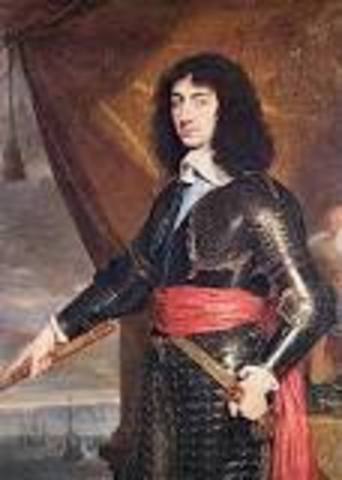 Puritan Commonwealth ends; monarchy is restored with Charles II