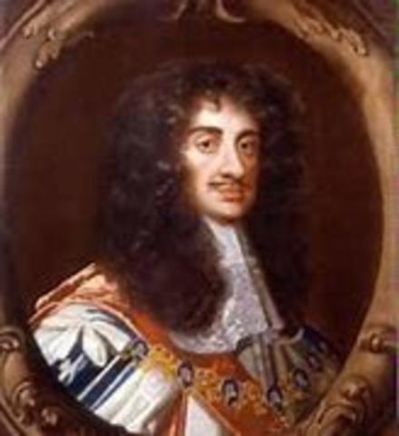 Puritan Commonwealth ends; monarchy is restored with charles II