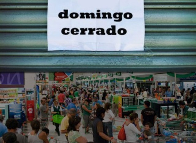 Cierre los días domingos