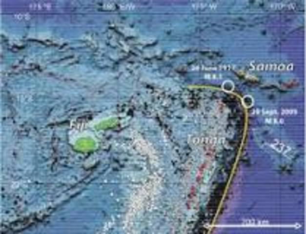 Samoa Earthquake(Samoa Islands)