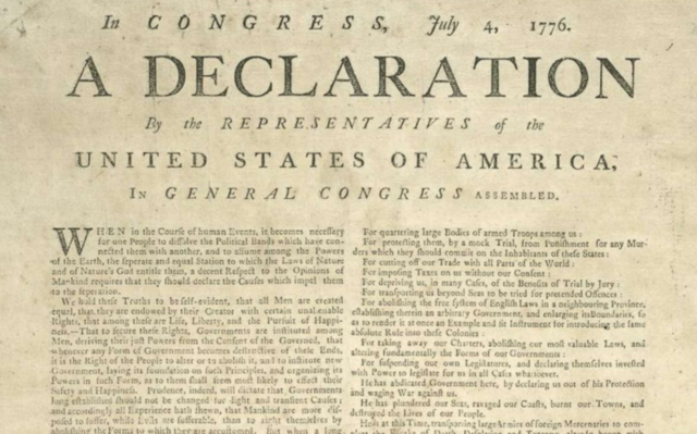 Declaring Independence