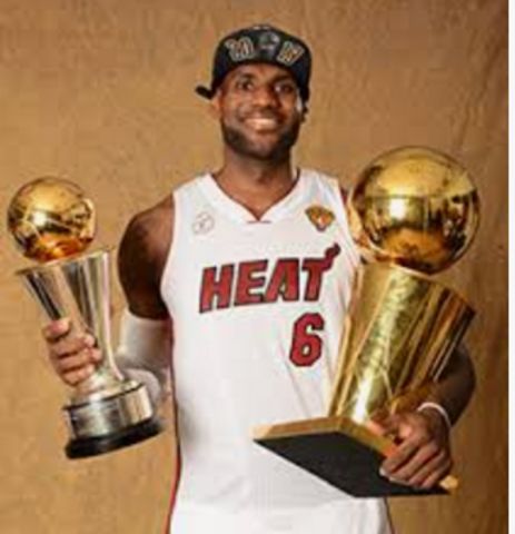 Lebron James 1st champoinship
