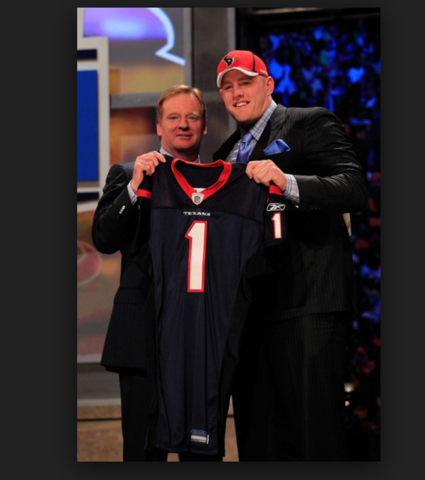 JJ Watt was drafted