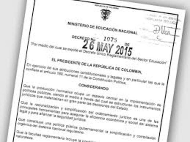 Decreto 1072 de 2015