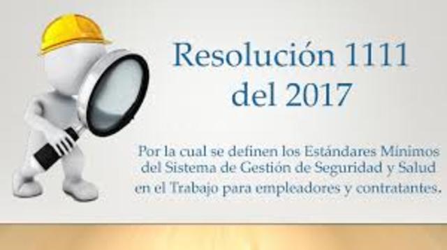 Resolución 11 de 2017