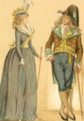 Late 1700's Fashion