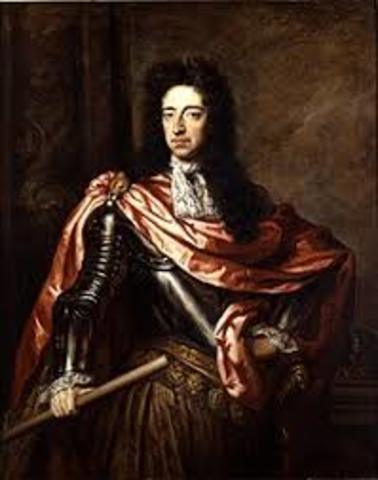 William III of Orange is crowned king of England