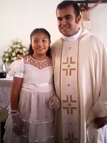 Primera comunión de mi hermana