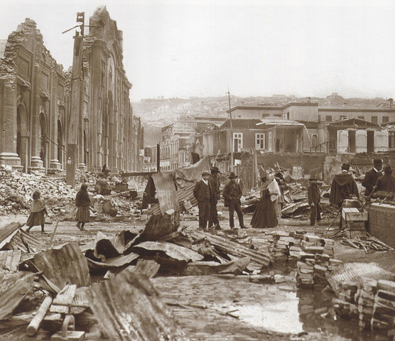 El terremoto de Valparaíso