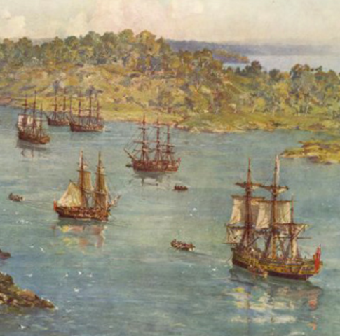 First Fleet Arrives