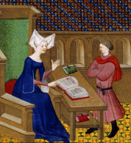 Fashion in the 1400's