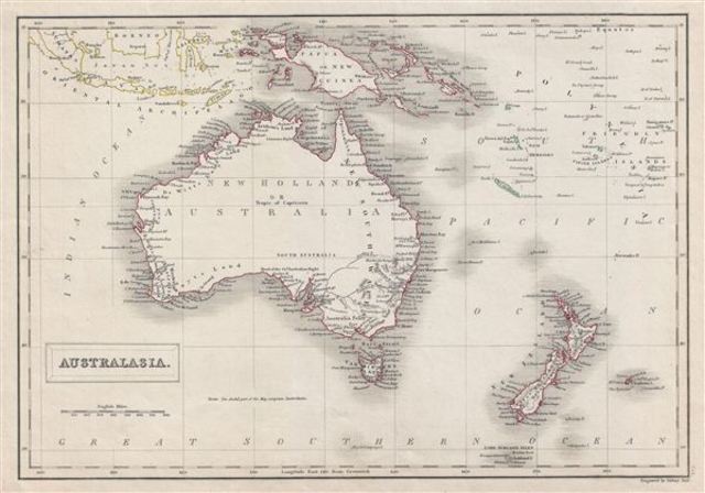 NSW was and New Zealand  separate colony