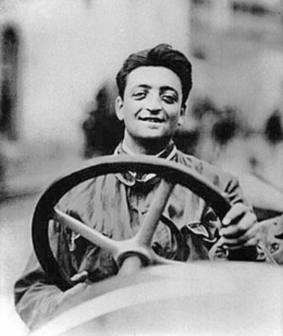 Birth of Enzo Ferrari