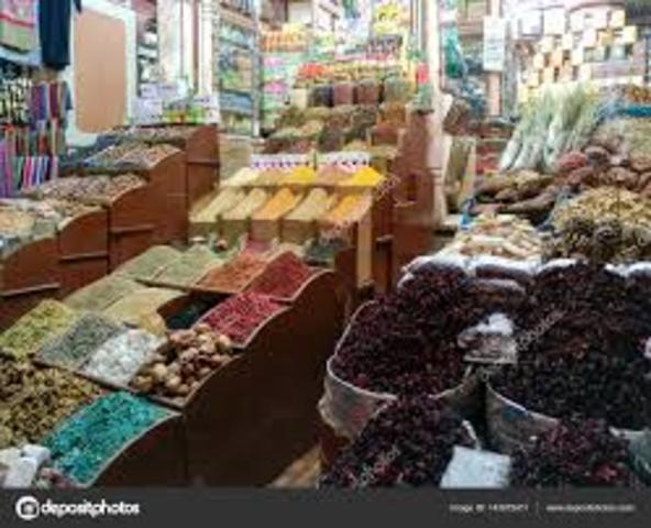 Markt en handelsplaatsen